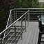 rampe d'escalier inox