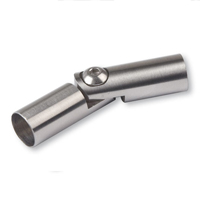 Coude articulé pour tube inox